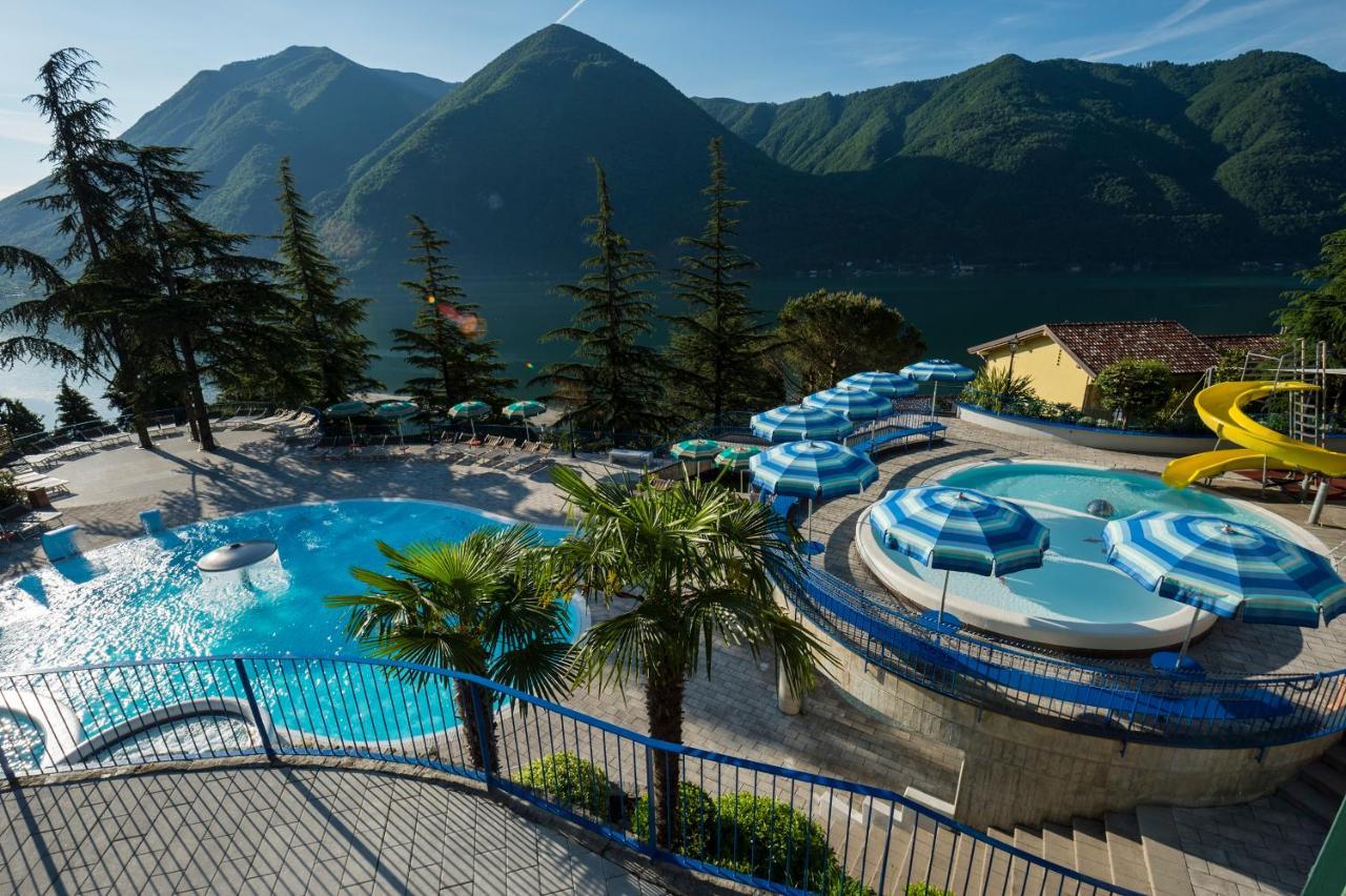 Residenza Lago Di Lugano Cima Exterior foto